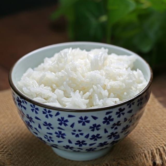Steam White Rice.