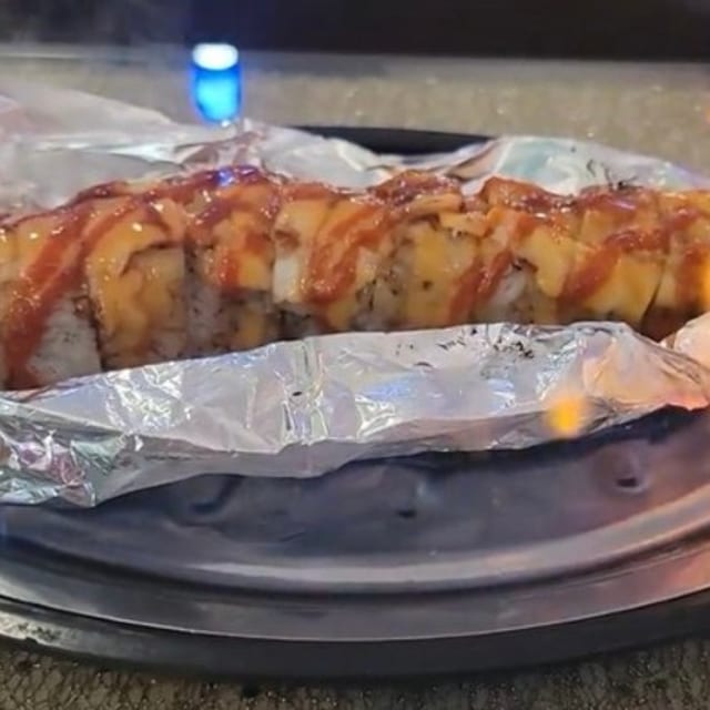 Flaming Dragon Roll.