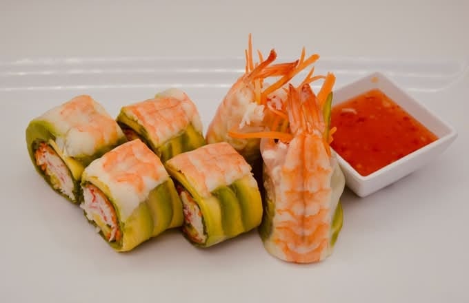 Shrimp Spring Rolls.