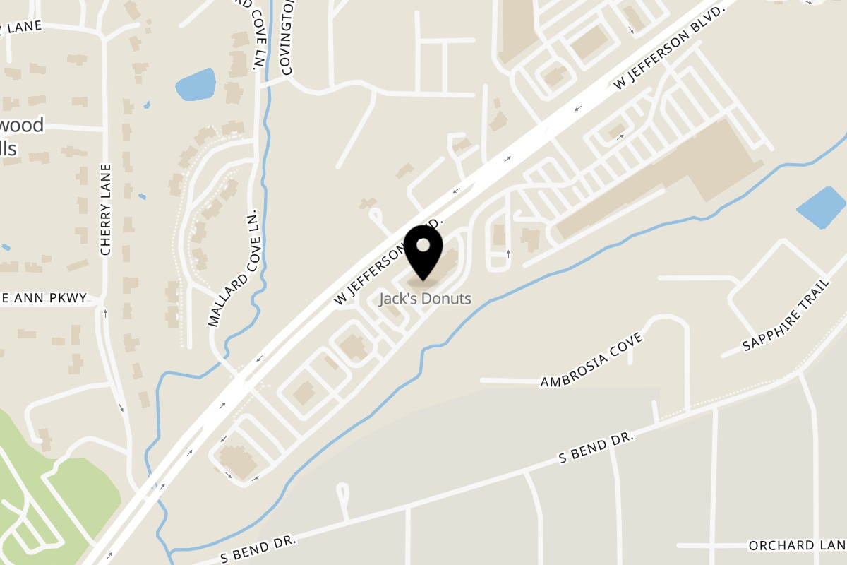 Map showing the location of PHO-SHI - Ft. Wayne on 6735 W Jefferson Blvd in Fort Wayne